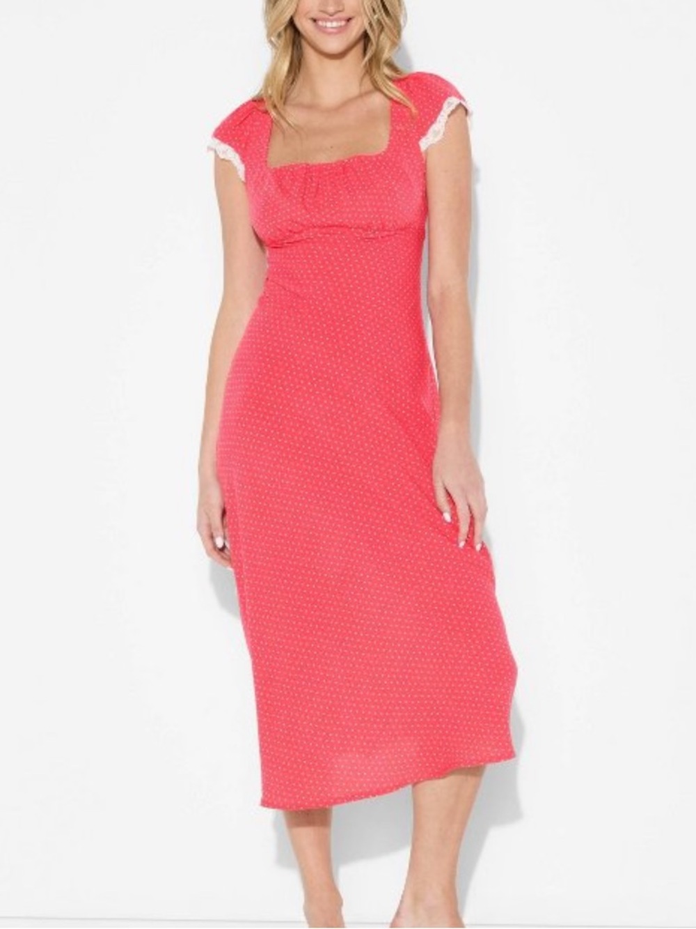 Wild Fable Polka Dot Maxi Dress